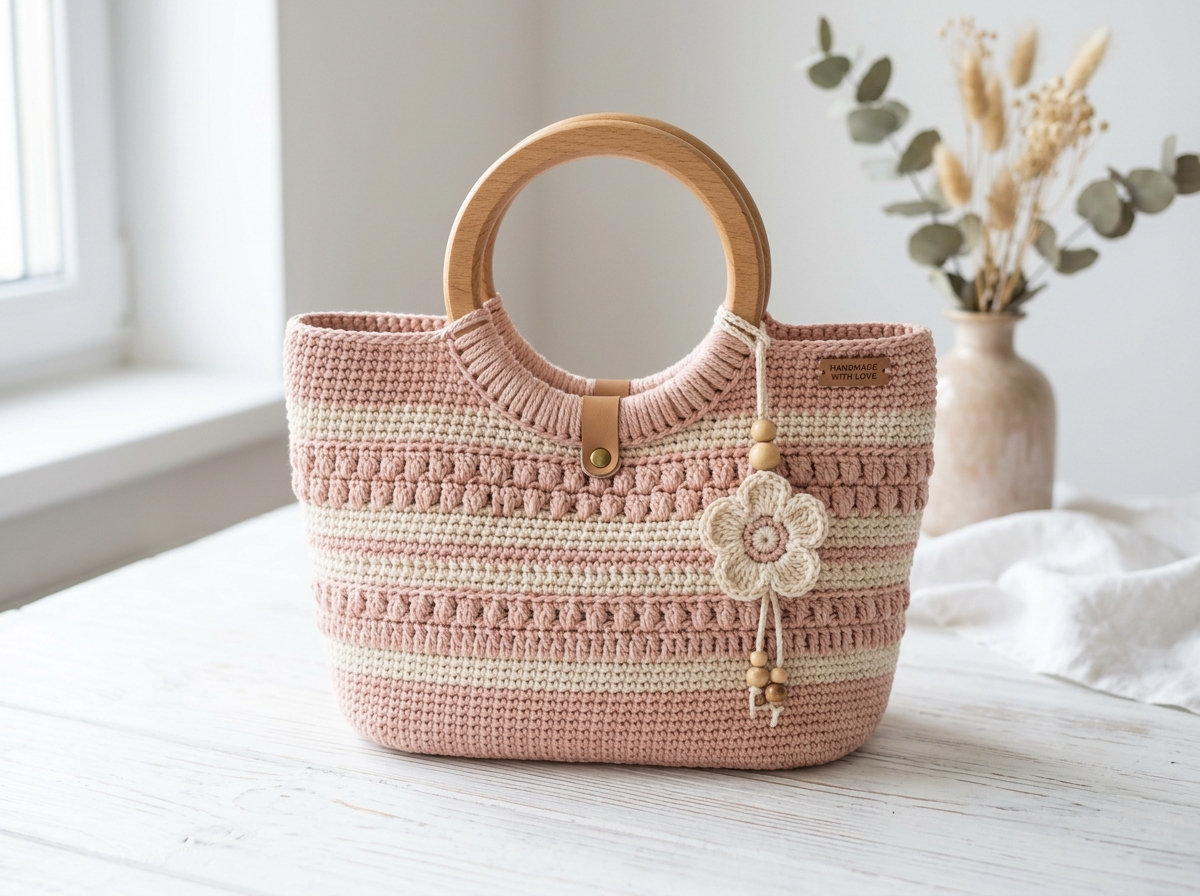 Bolsa Boho Riviera em Crochê